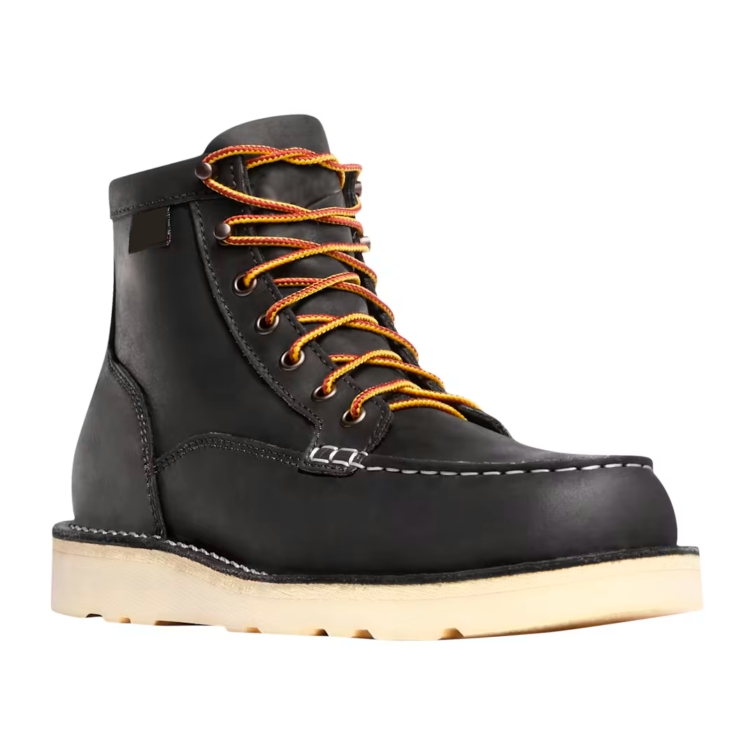Bull Run Moc Toe Wedge Work Boots for Men
