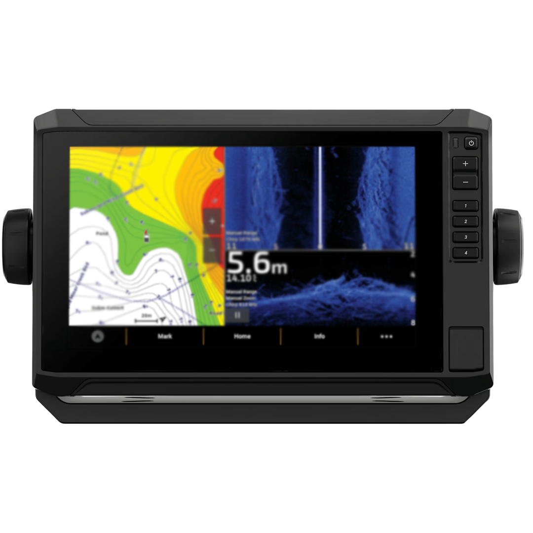 9” Touchscreen Fish Finder with Side Imaging & Multi-Band