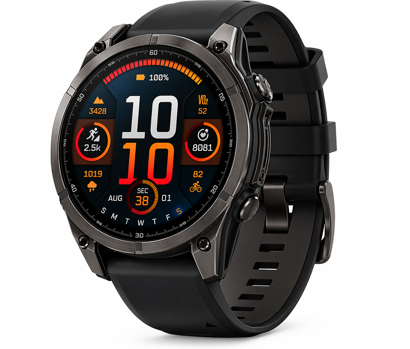 AMOLED Sapphire Multisport GPS Smartwatch